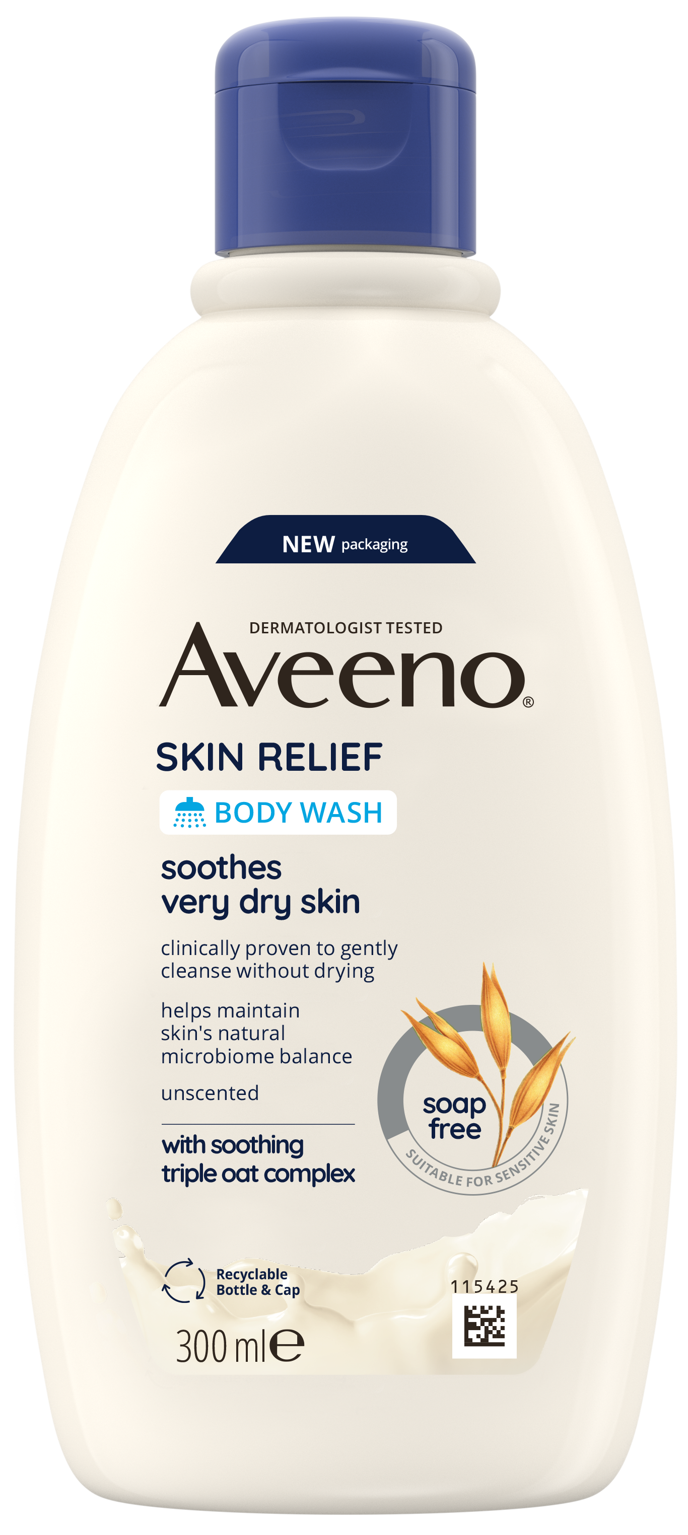 Aveeno Skin Relief Body Wash 300ml NoShad