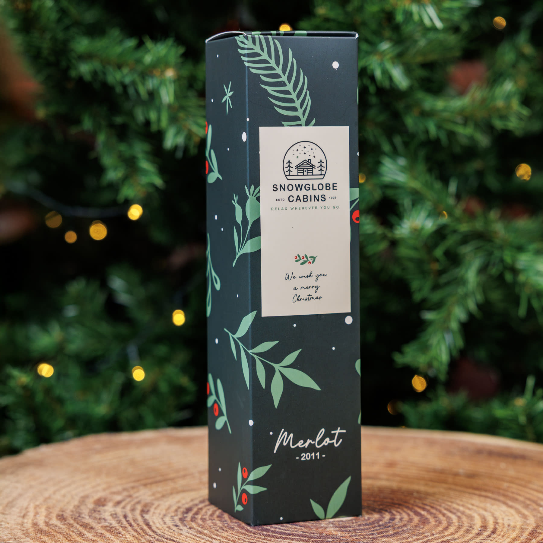 kerstproduct wijndoos-allover