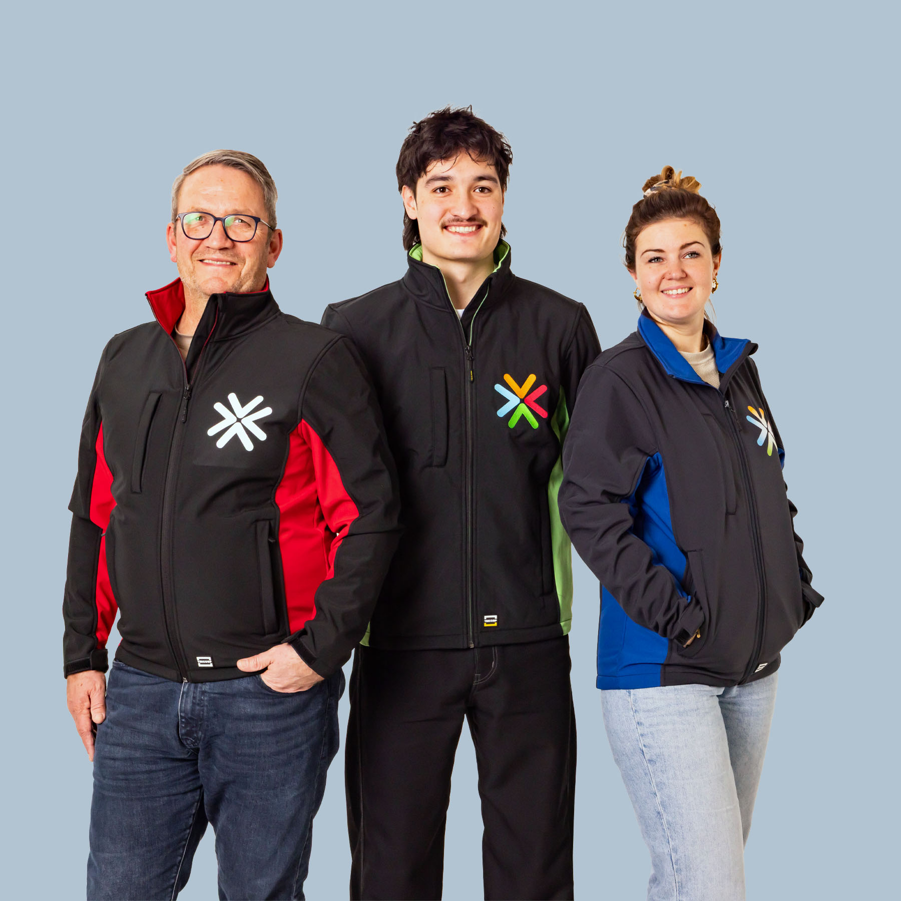 Gallery-werkjas Softshell bicolor-Together