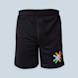 KWD Lagos sport short-zwart front
