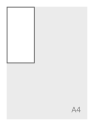 Rectangle (74 x 148 mm)