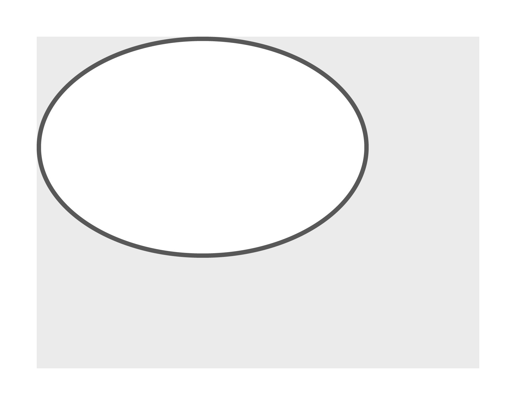 Plaque ovale 30 x 20 cm