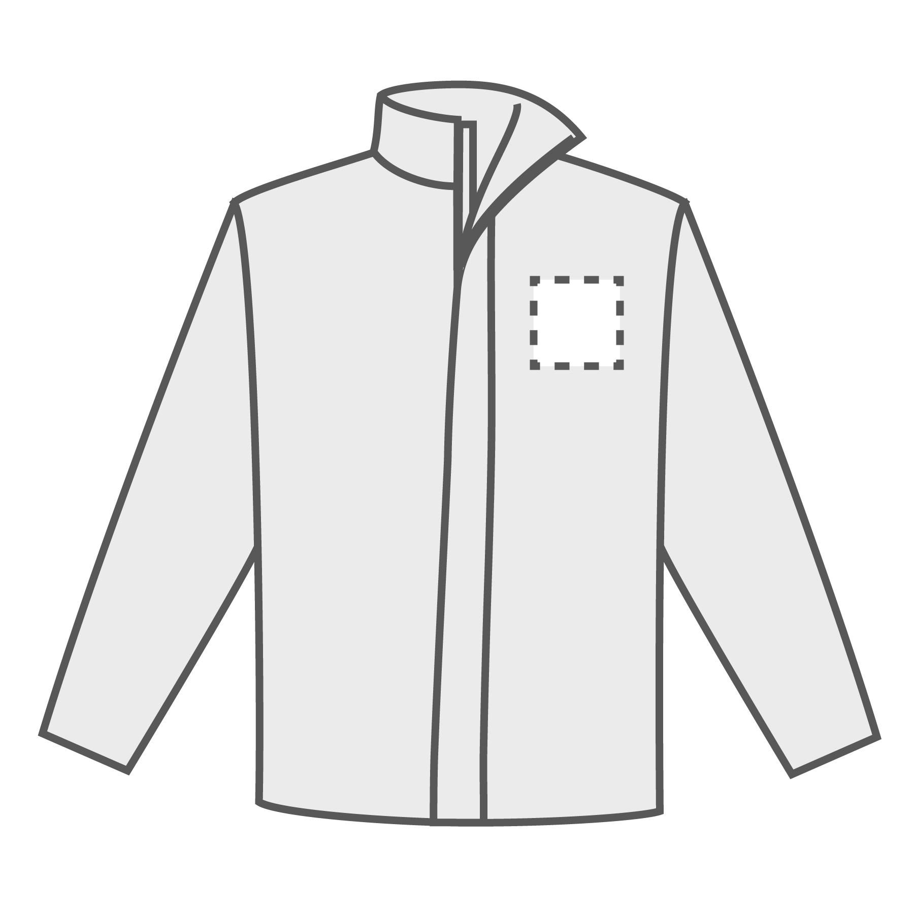 Linkerborst (10 x 10 cm)