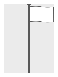 Gevelvlag (150 x 100 cm)