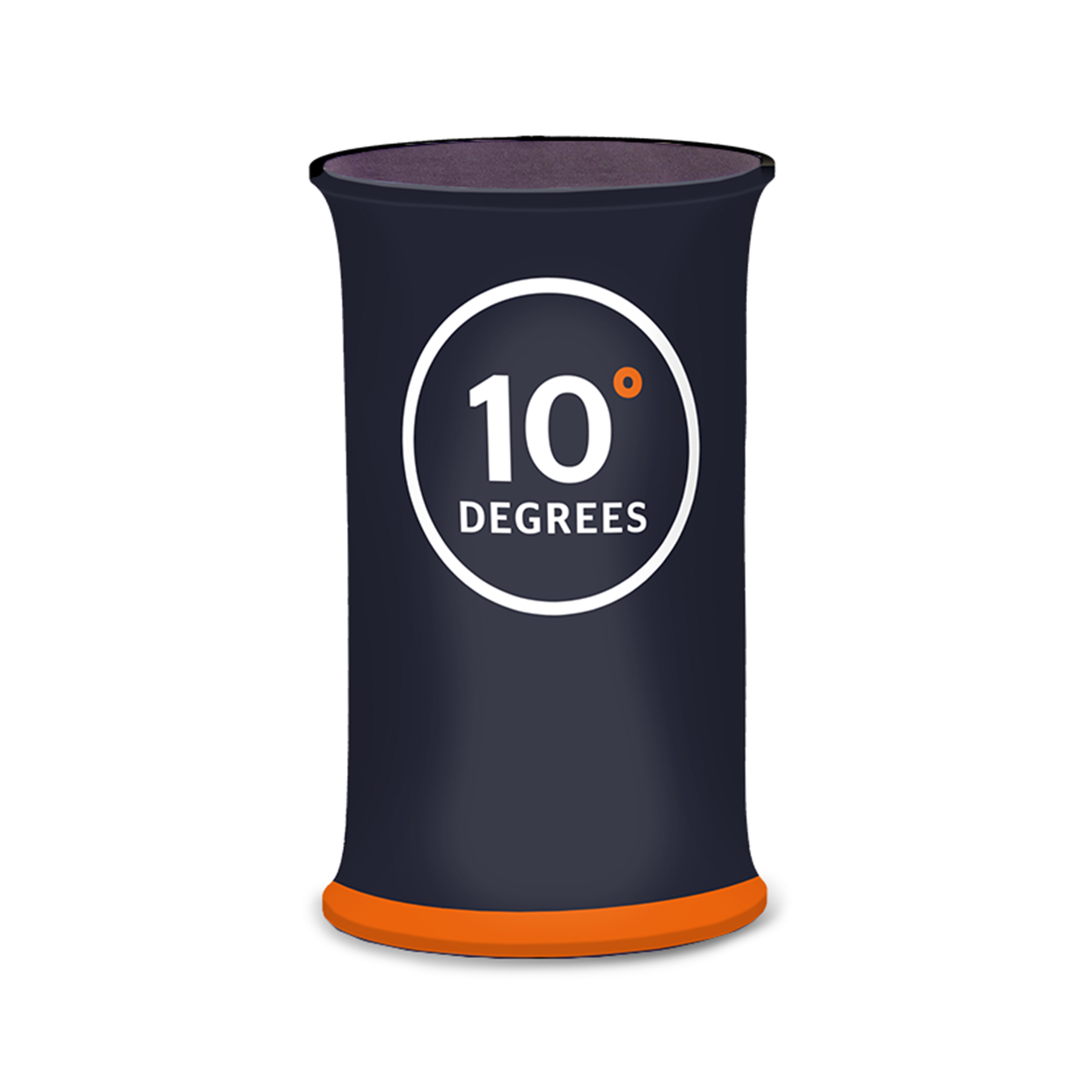 Comptoir mobile à fermeture éclair pour stand d'exposition