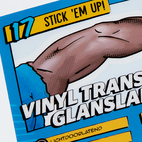 Vinyle transparent