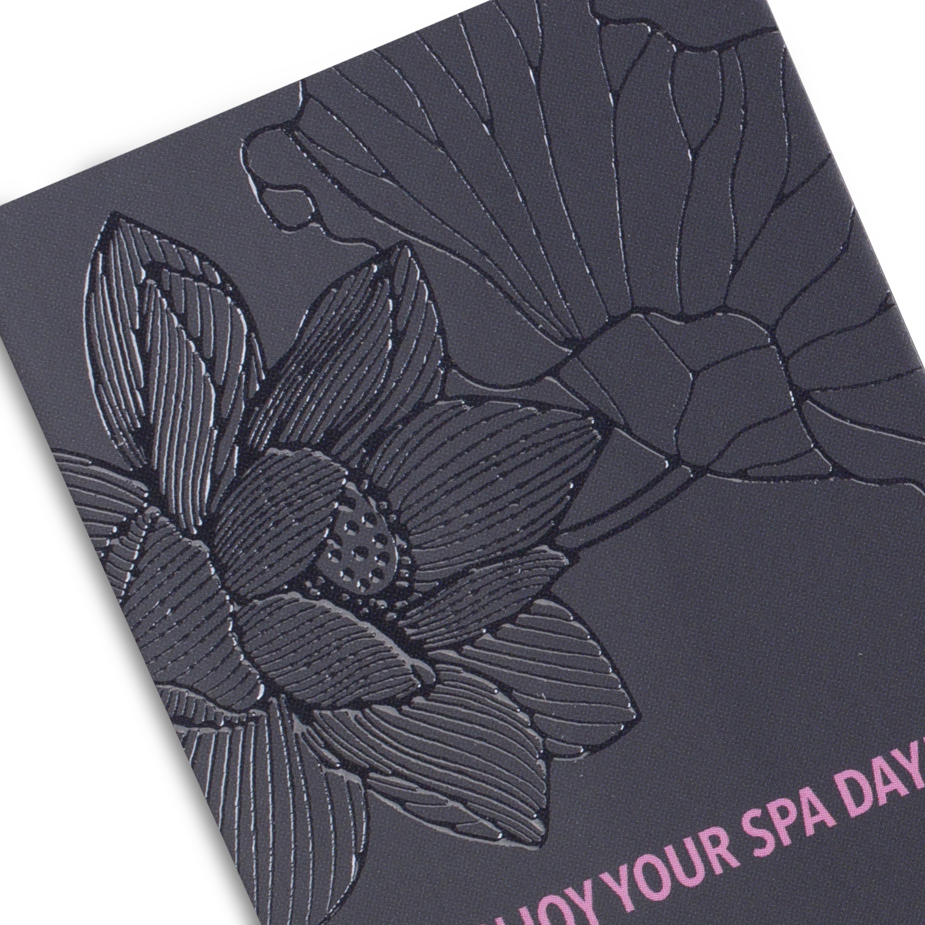 Enkelzijdig matlaminaat + enkelzijdig spot UV-lak