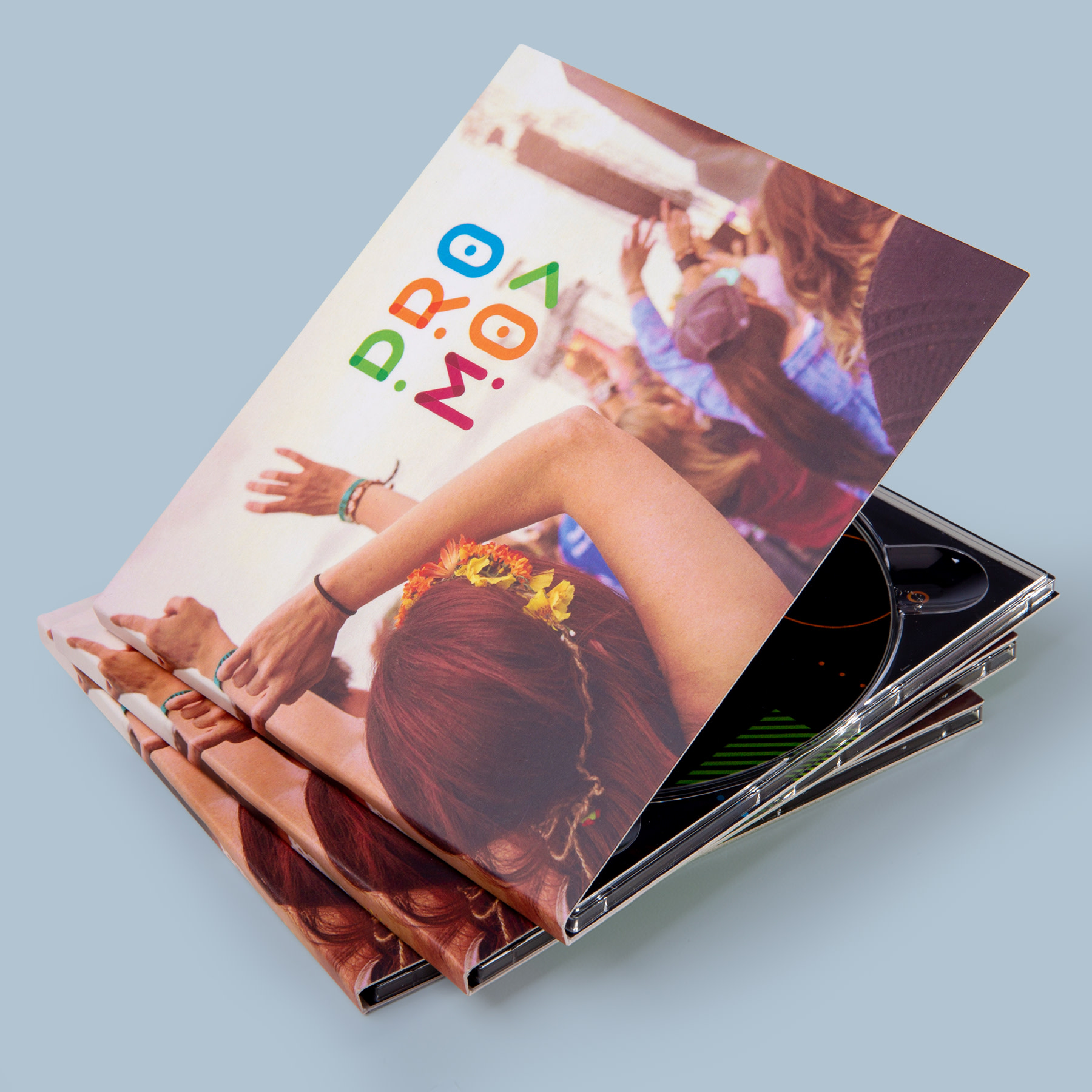 Boîtier pour CD, livret à 4 côtés