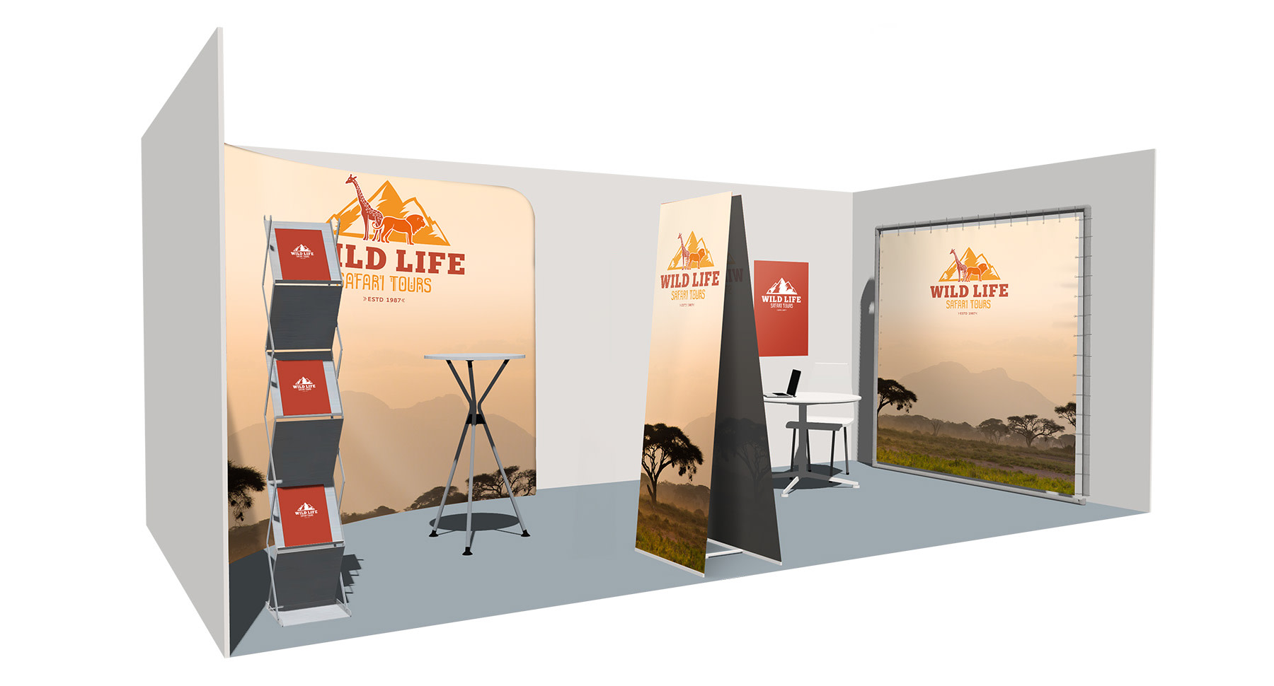 Aménager un stand de 18 m2