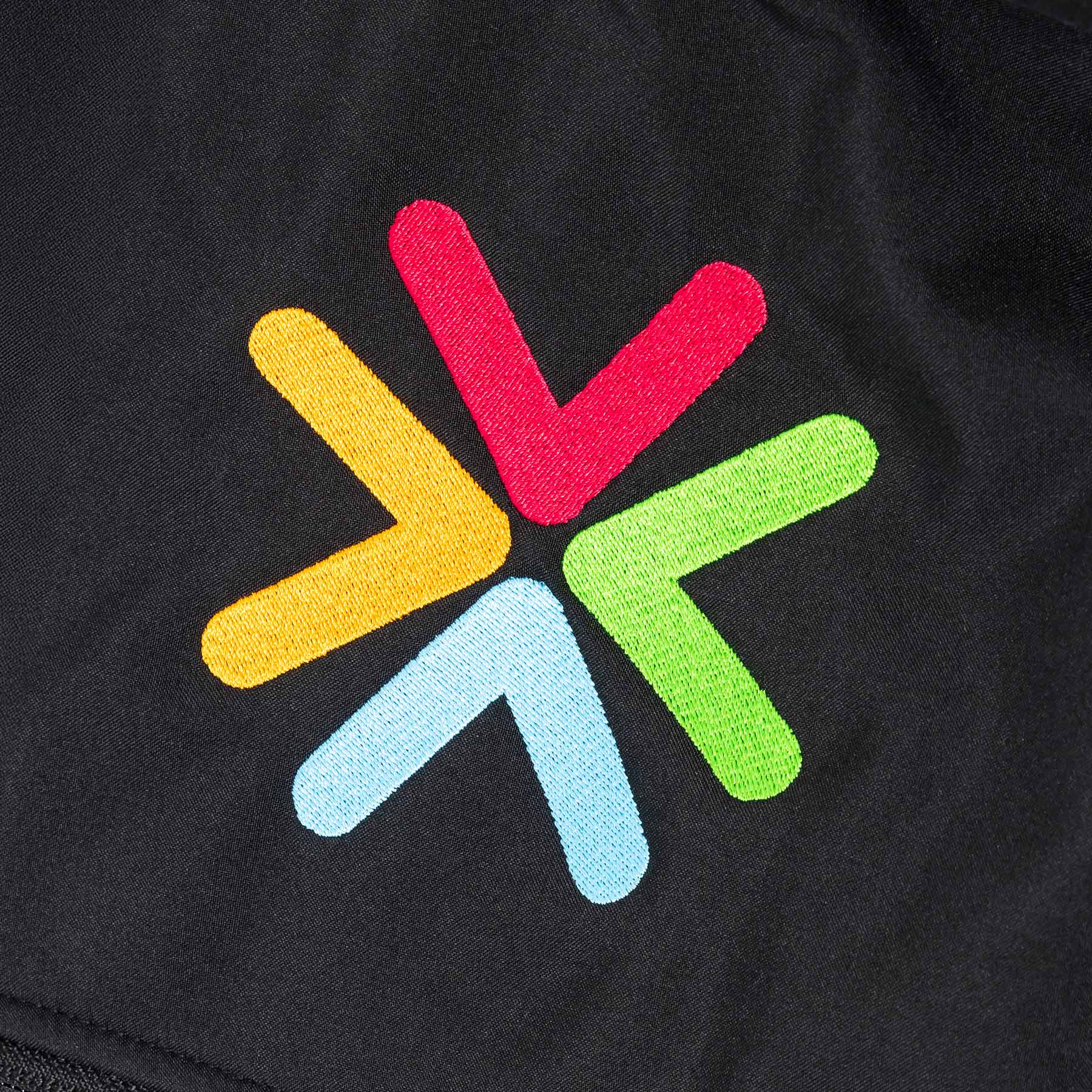 Gallery-werkjas Softshell bicolor Naden-Borduren