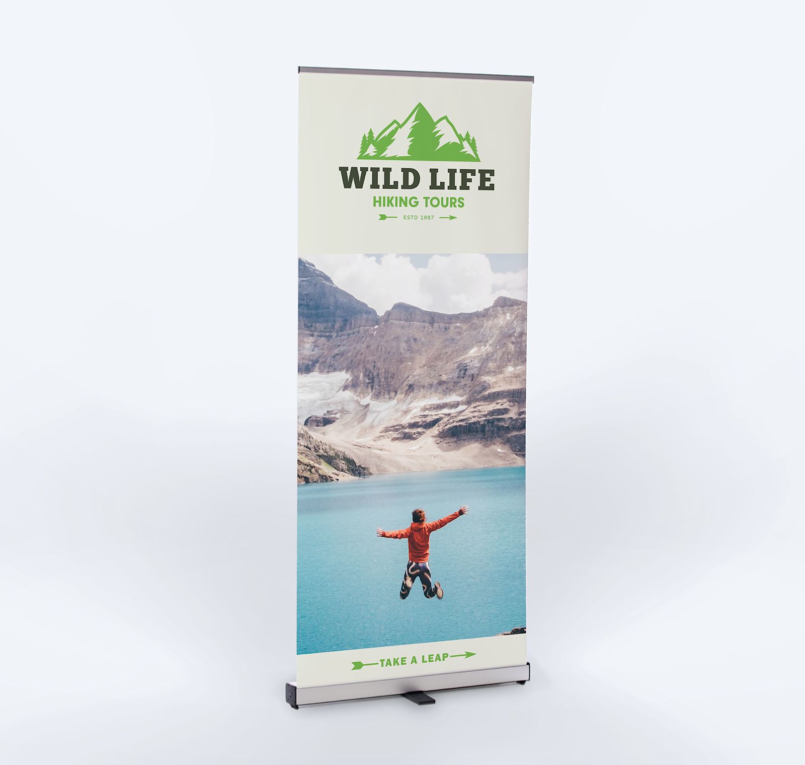 Rollup banner maken & ontwerpen Printdeal.be