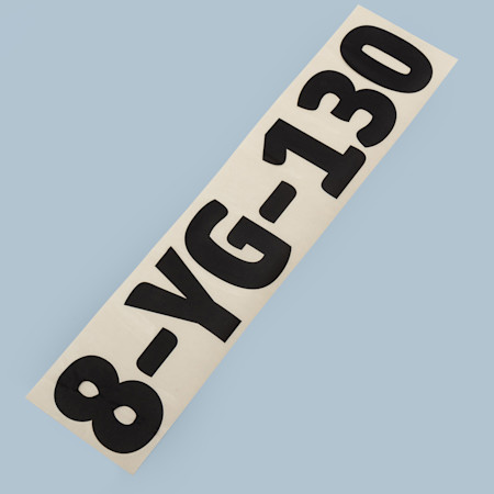 Bootstickers met naam maken & ontwerpen | Printdeal.be