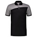 polo-bicolor-naden black-grey