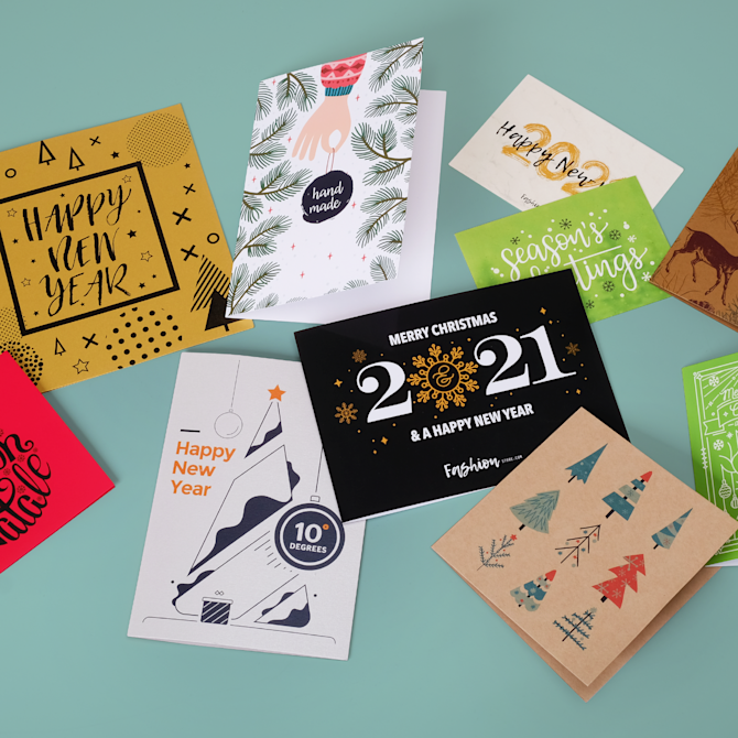 Kerstkaarten drukken Keuze uit 50 templates Printdeal.be