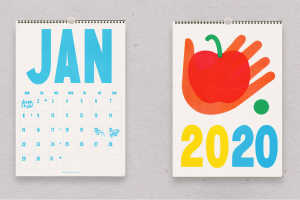 Het beste relatiegeschenk is het geschenk dat ervoor zorgt dat jouw naam het hele jaar door in beeld is? De bureaukalender! 