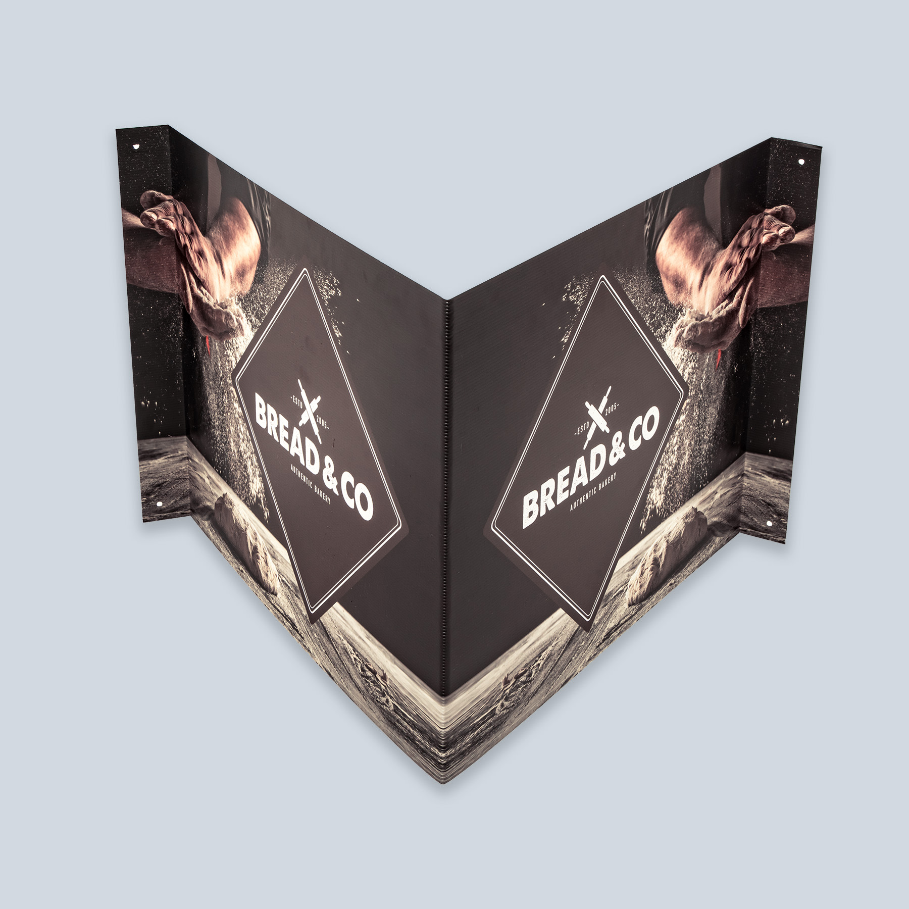 Makelaarsbord Bread & Co totaal