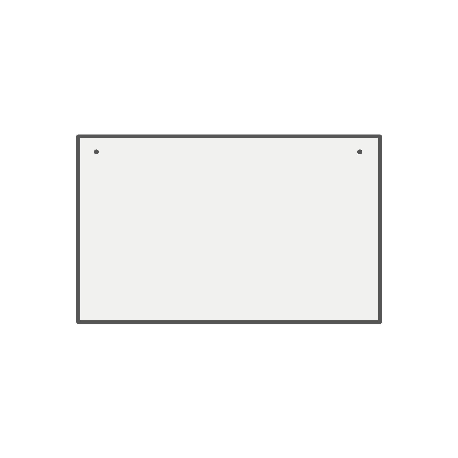 Rectangle S (70 x 50 cm)