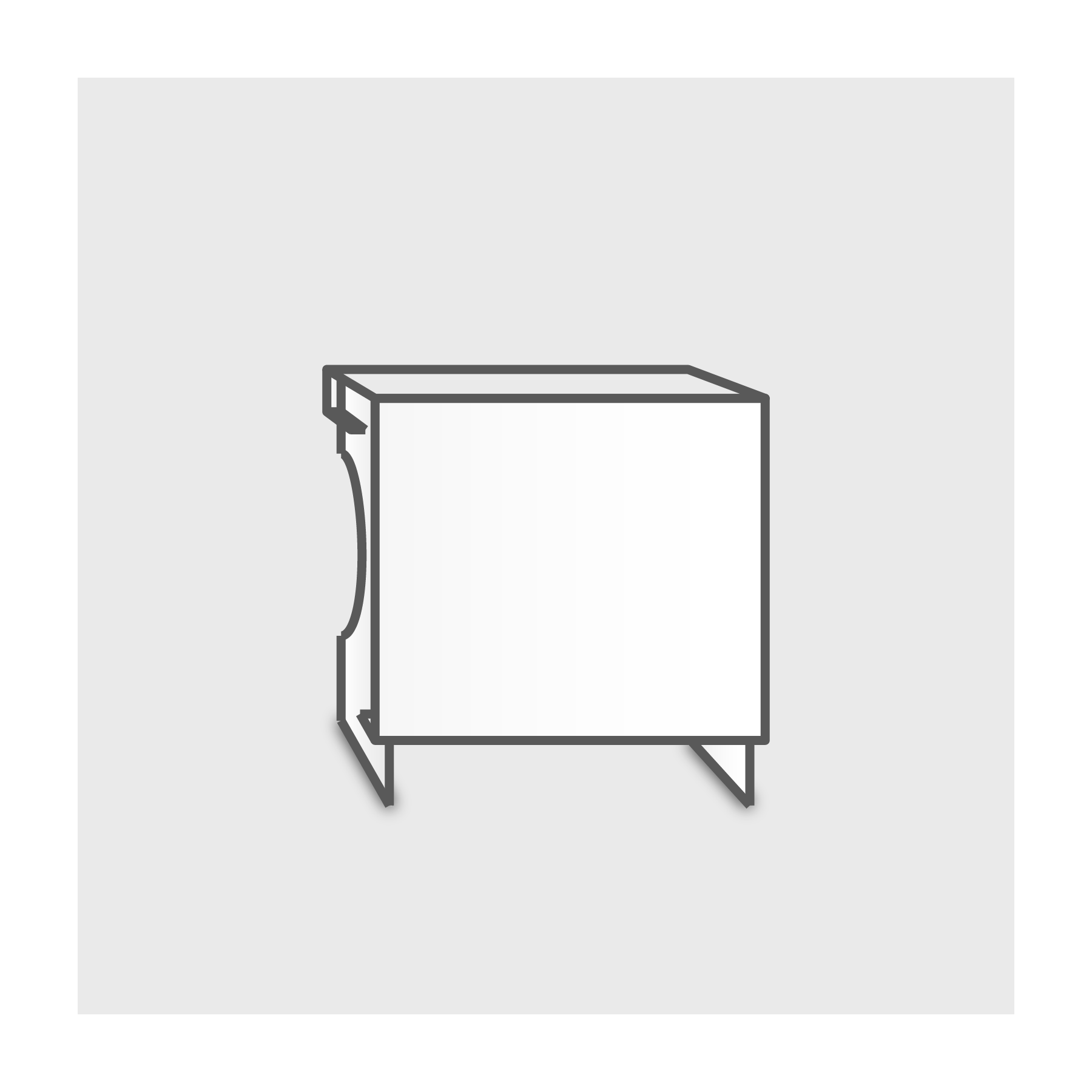 Comptoir pour stand Re-board 90 cm