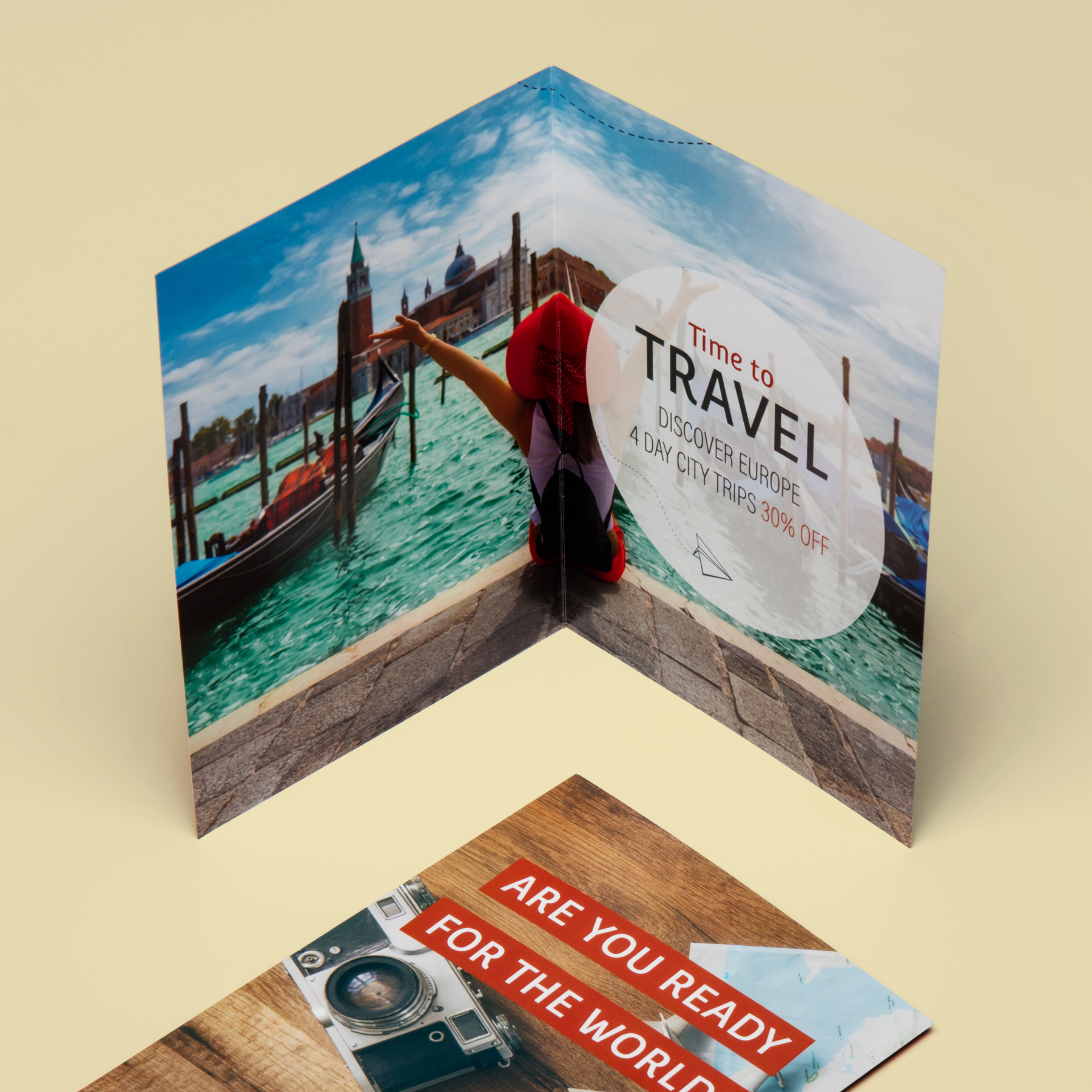 Folders 1-slag gevouwen