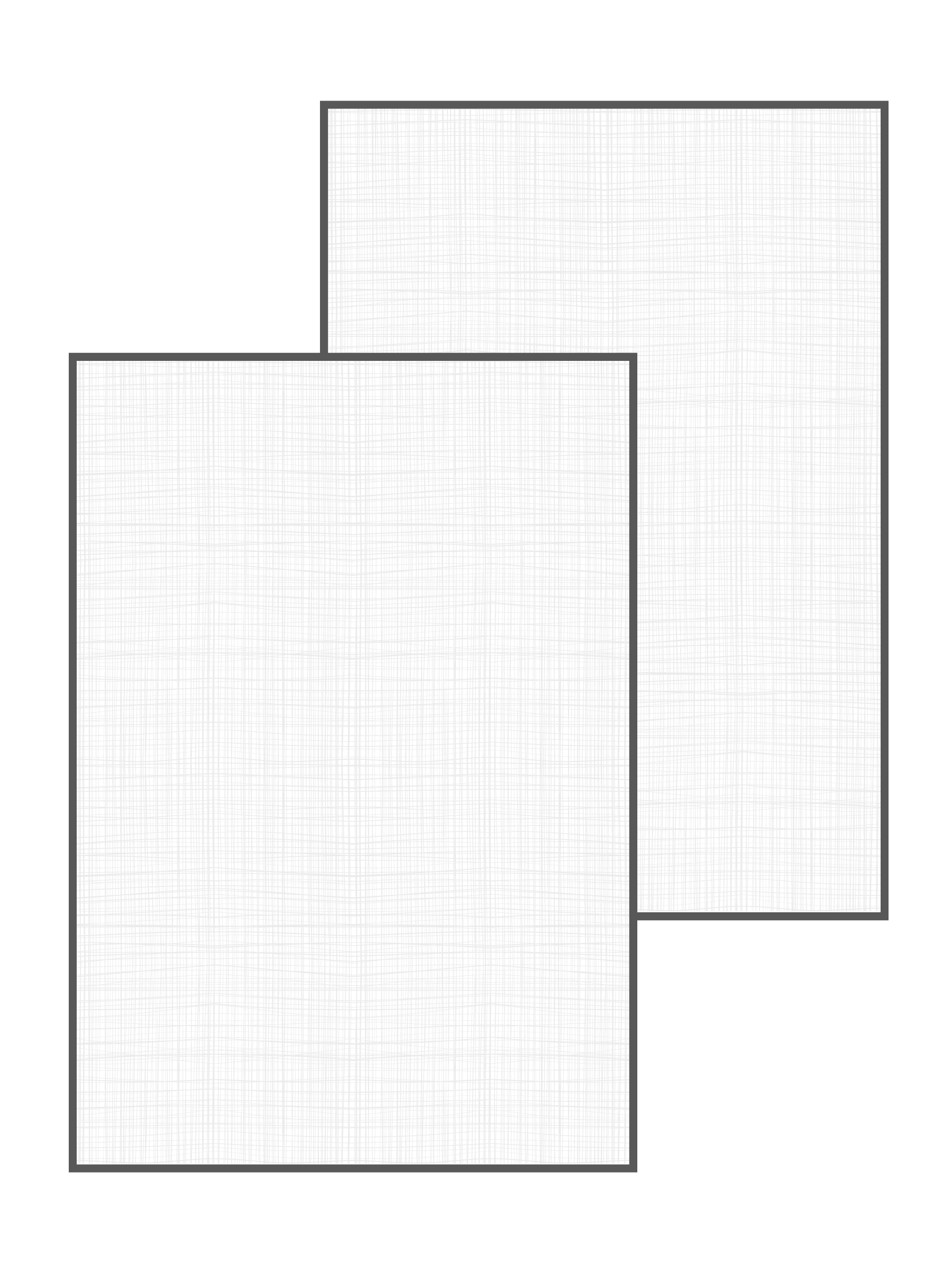 Laminage brillant recto verso texture lin