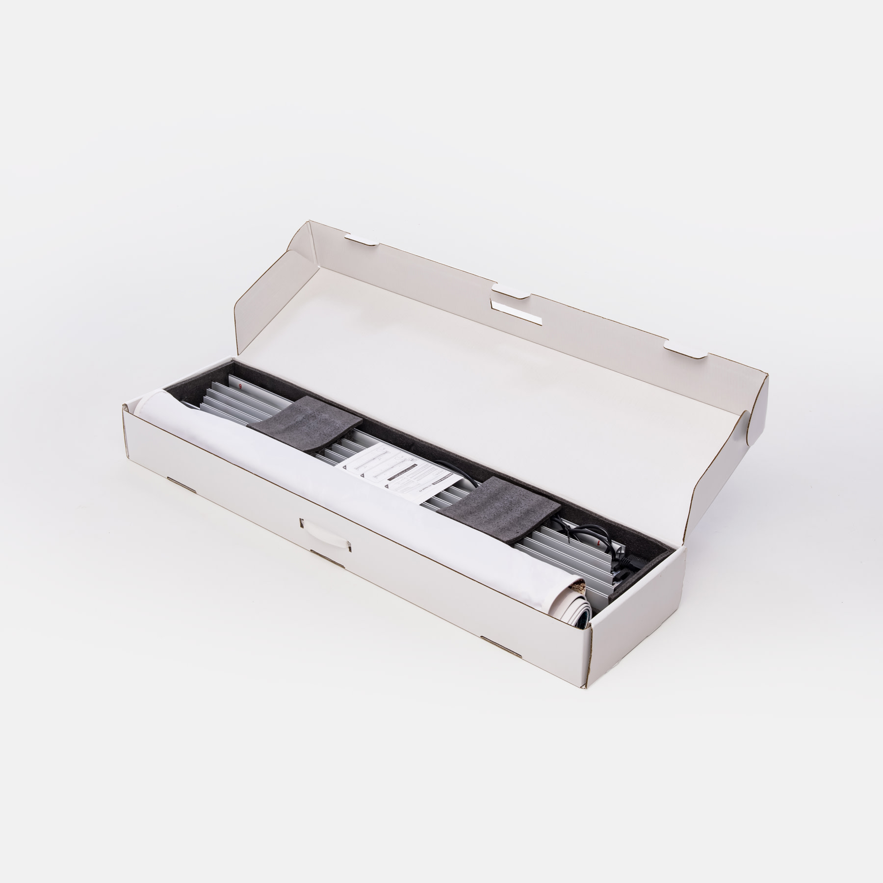 Led-schermen detail doos