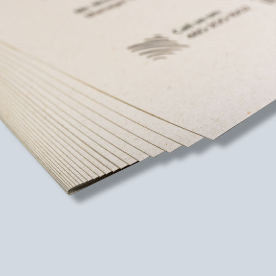 Briefpapier stapel close-up