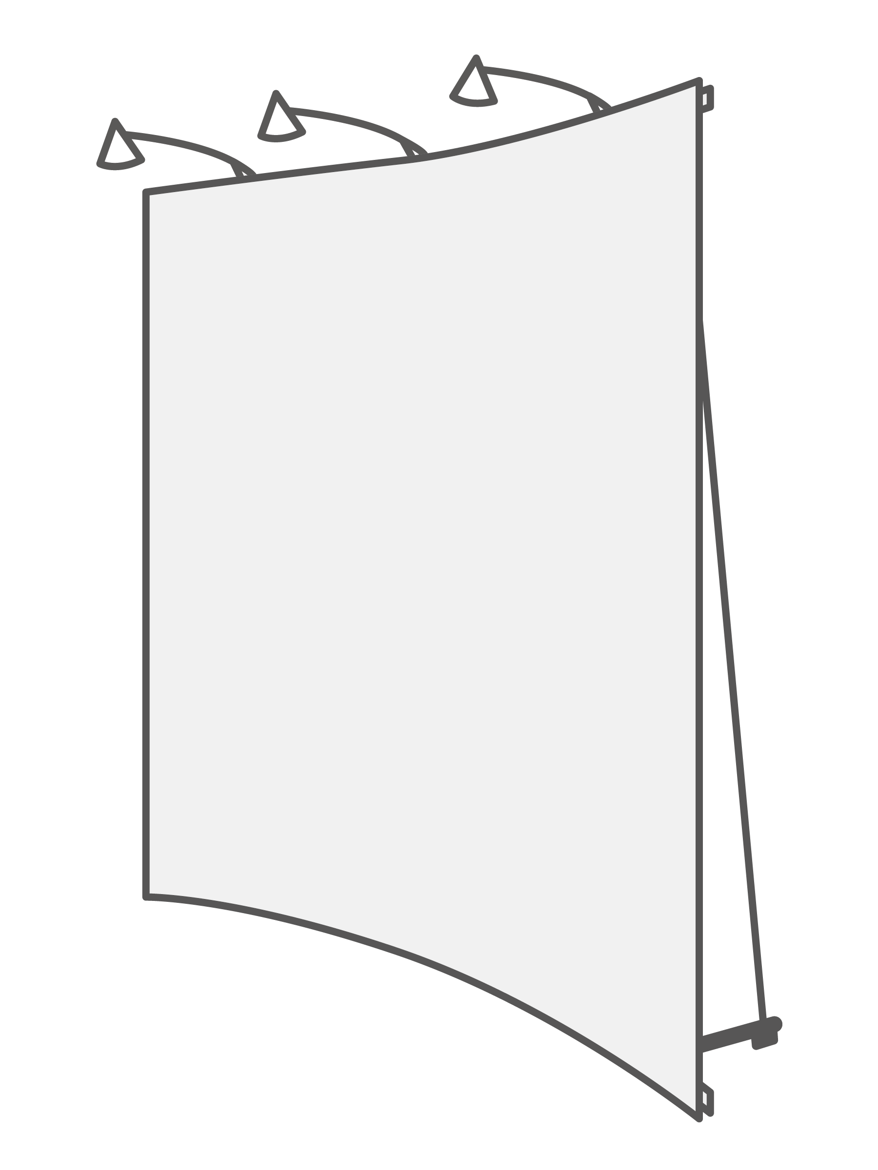 L-banner XL (240 x 200 cm)