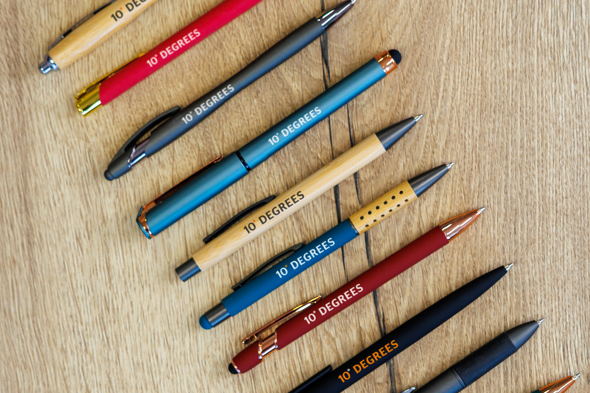 Stylos : les as de la com’ toujours à portée de main | Printdeal.be