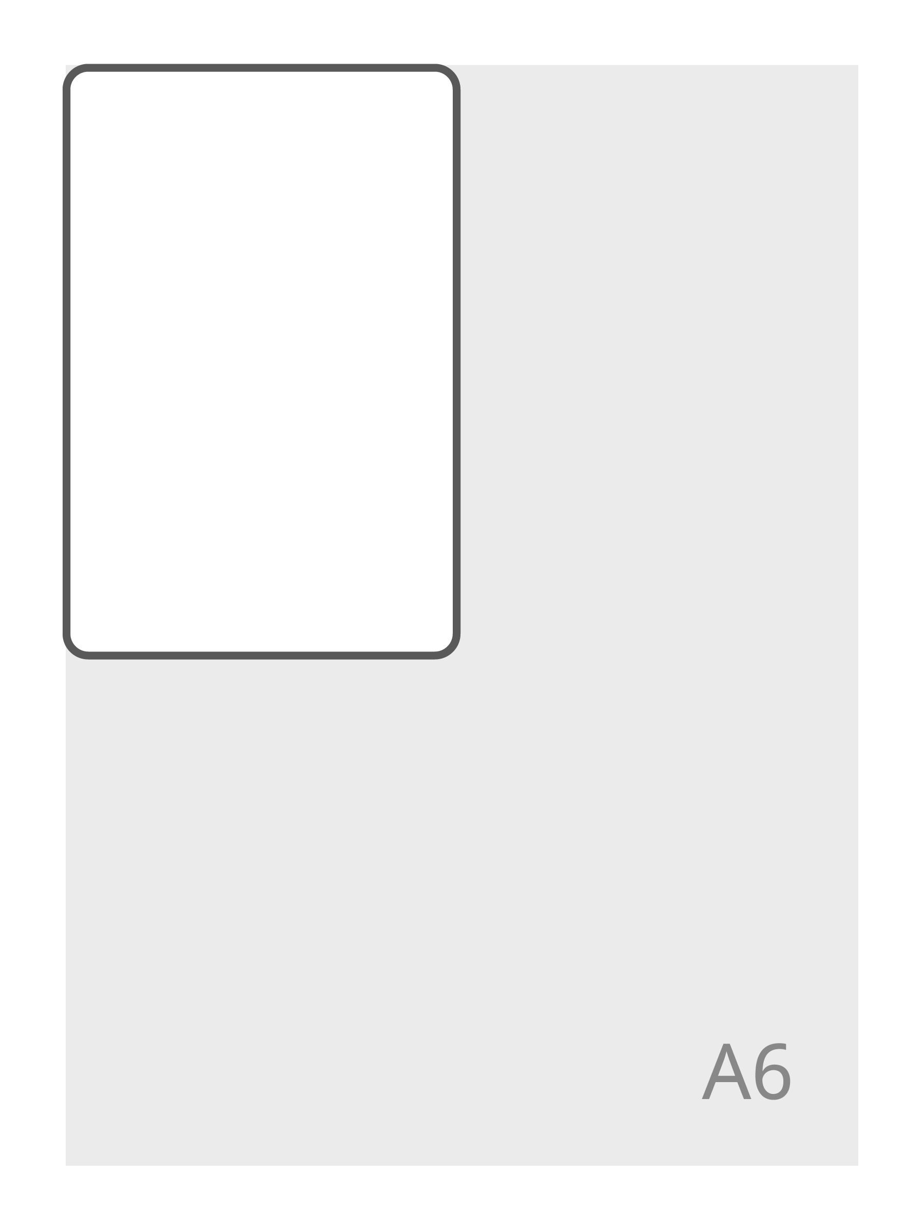 Rectangulaire 55 x 85 mm