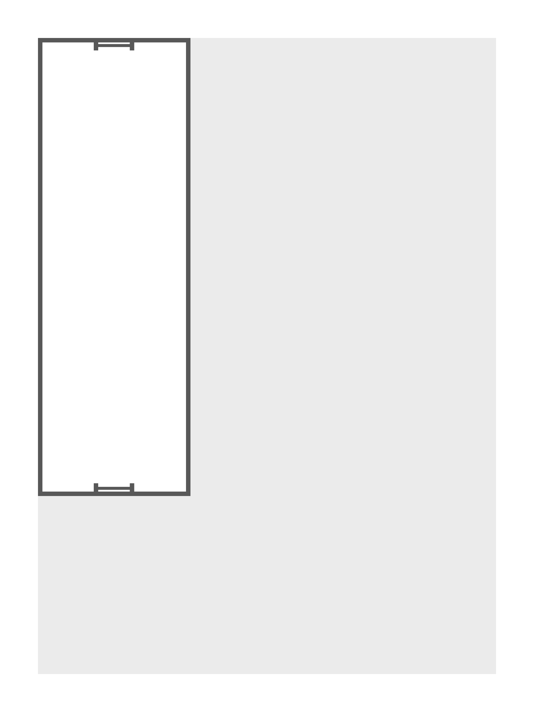 Brievenbusdoos Din large+ (250x115x20mm)