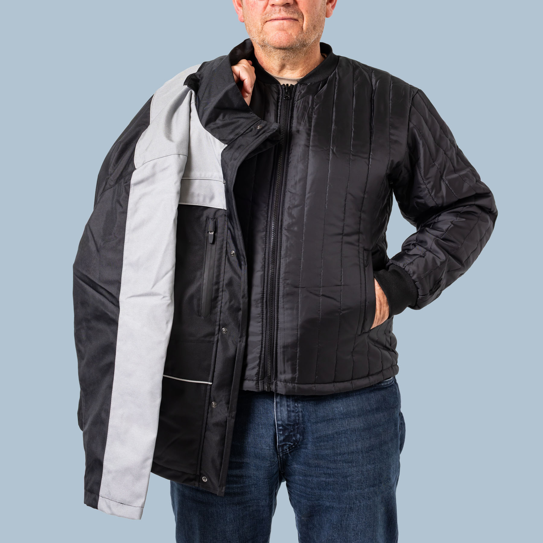 Gallery-werkjas Parka Codura-Binnenjas