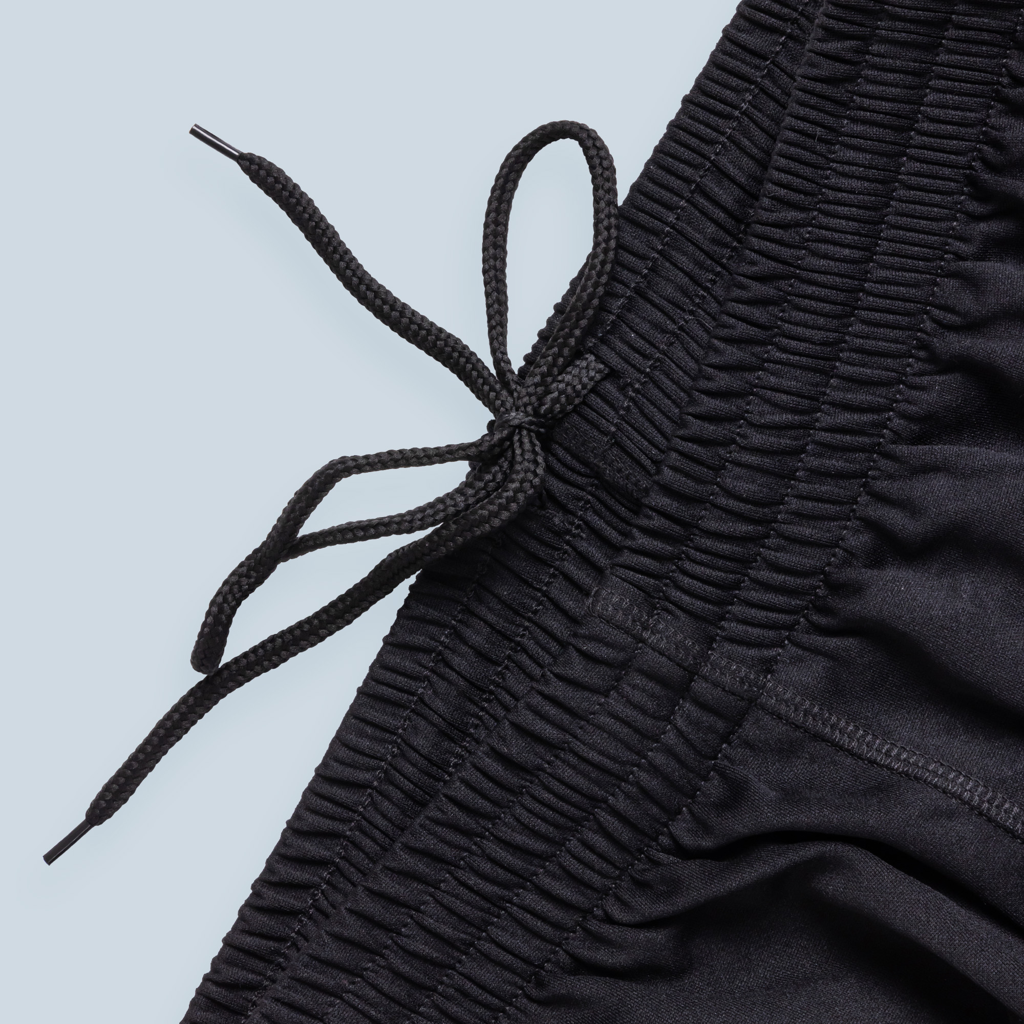 KWD Lagos sport short-zwart detail