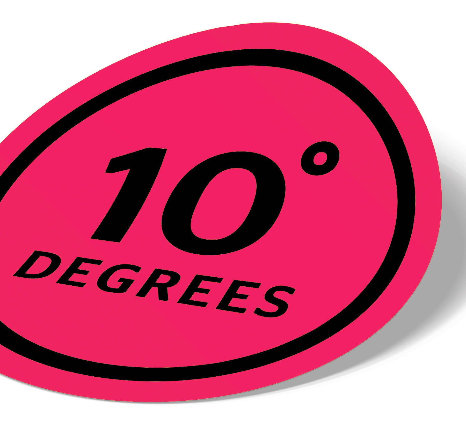 Autocollant papier néon magenta