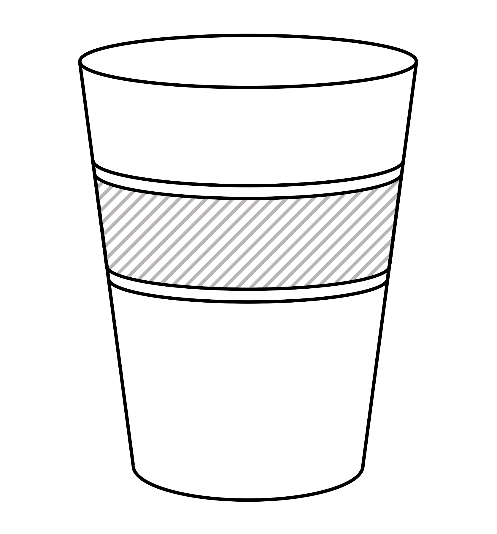 220 x 20 mm (Op siliconen band)