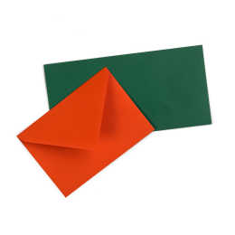 Enveloppes de Noël colorées