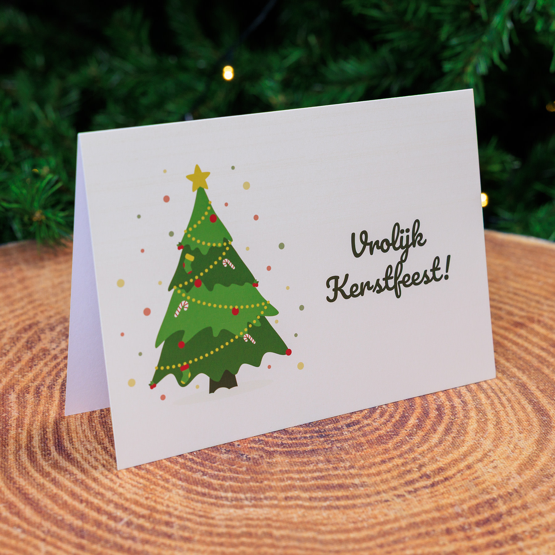 kerstproduct kerstkaart-template