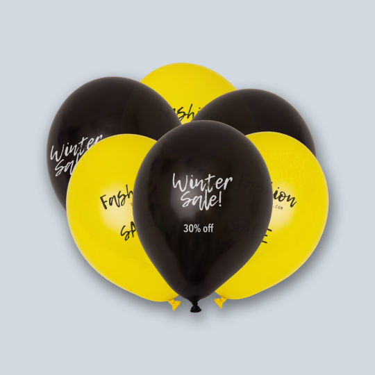 Ballonnen met logo tekst Printdeal.be