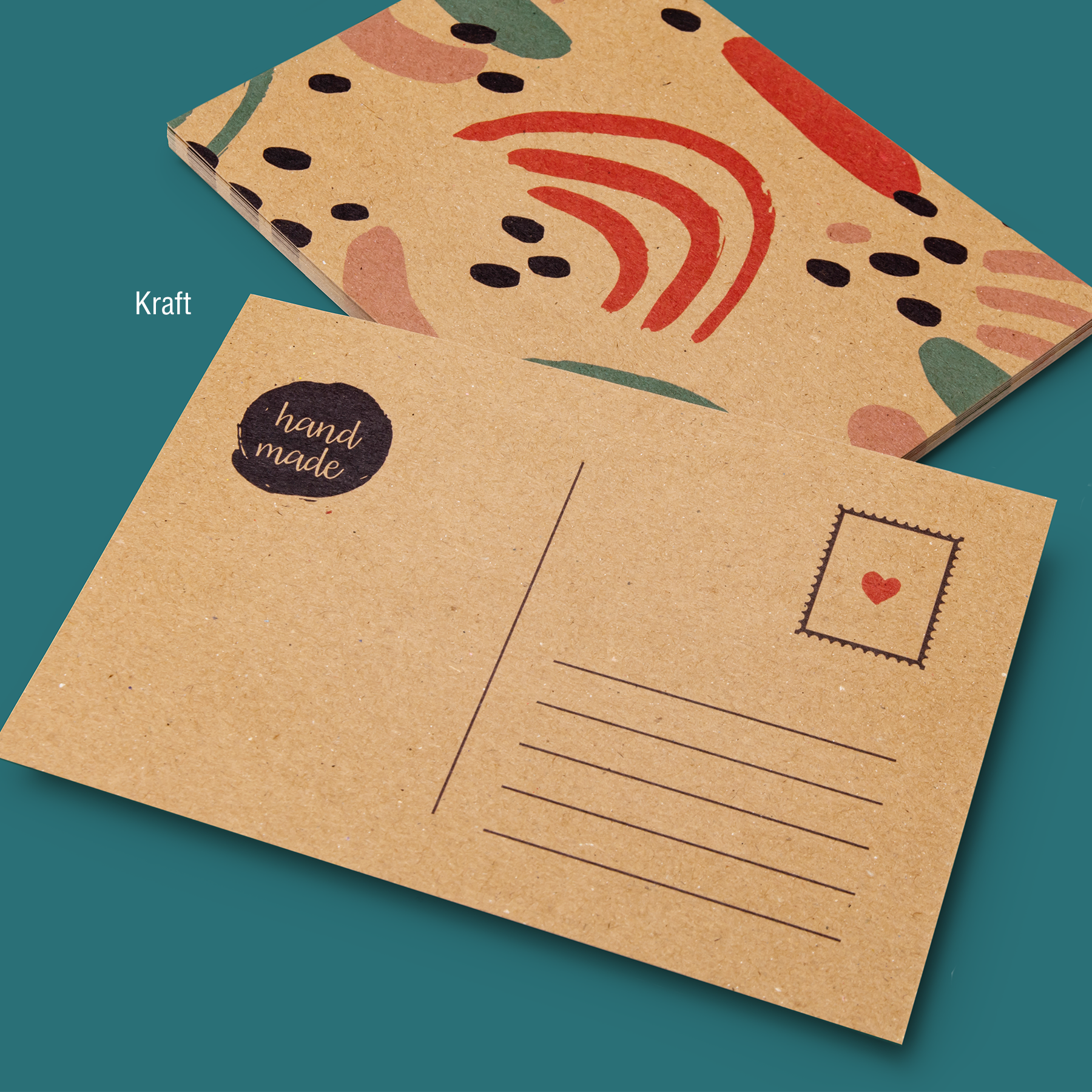 Ansichtkaarten Wenskaarten