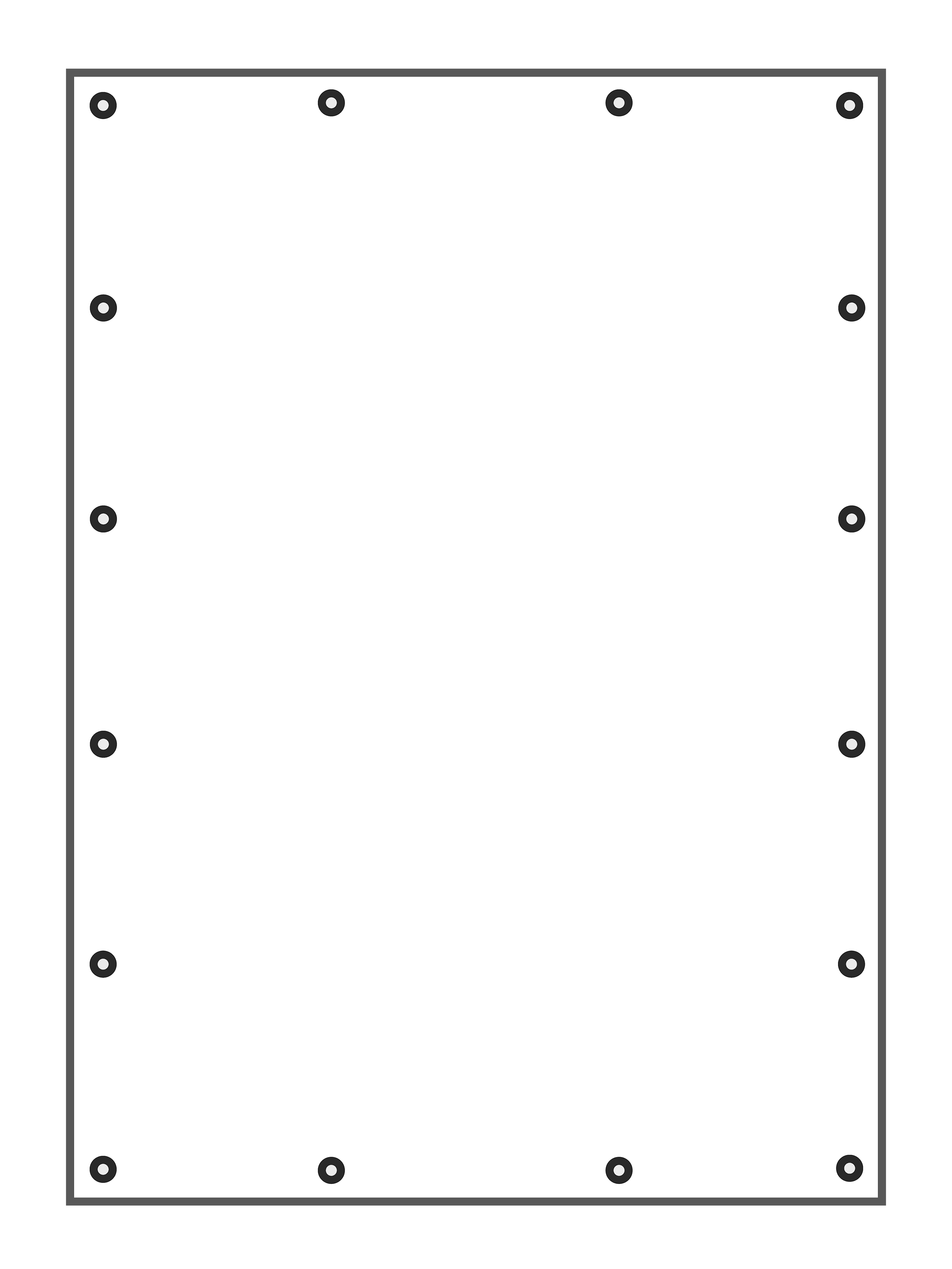 Ringen om de 30 cm, niet omzomen