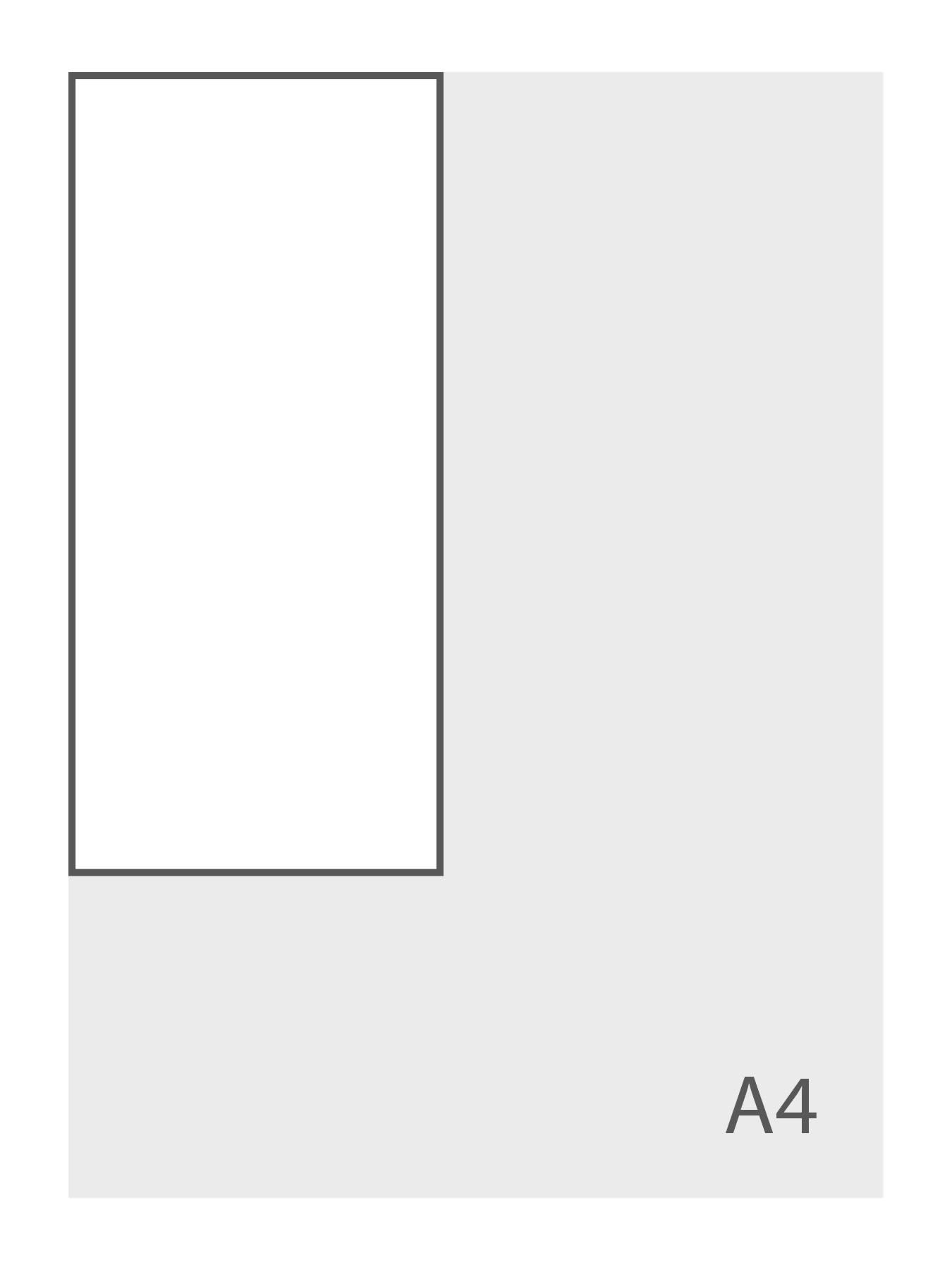 Din large (98x210 mm)