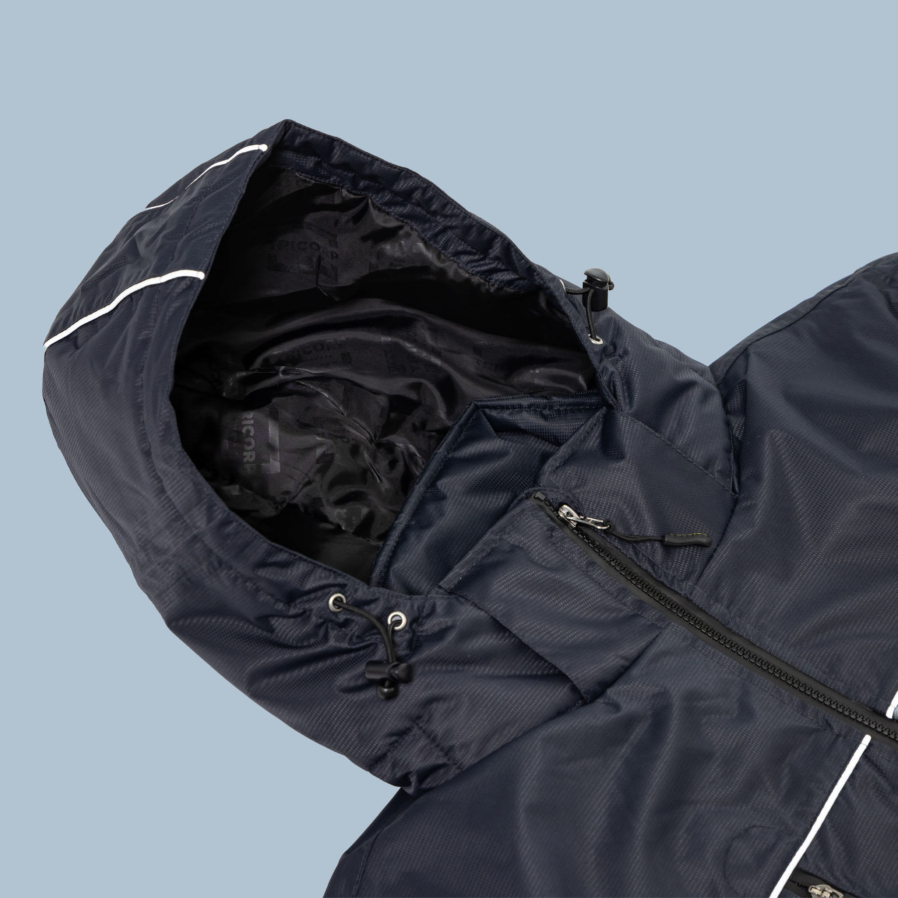 Gallery-werkjas Midi parka-Kraag en muts