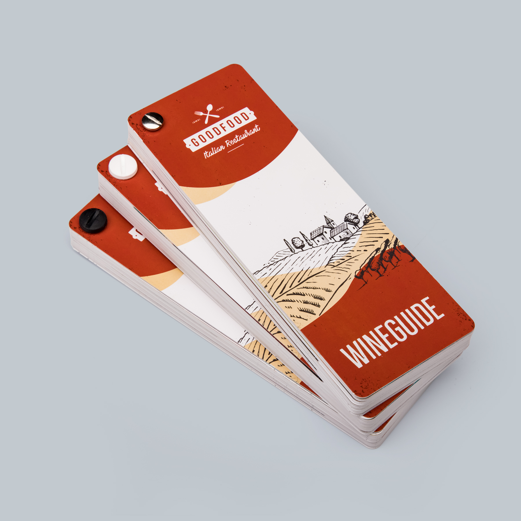 Waaier-kleuren-schroef