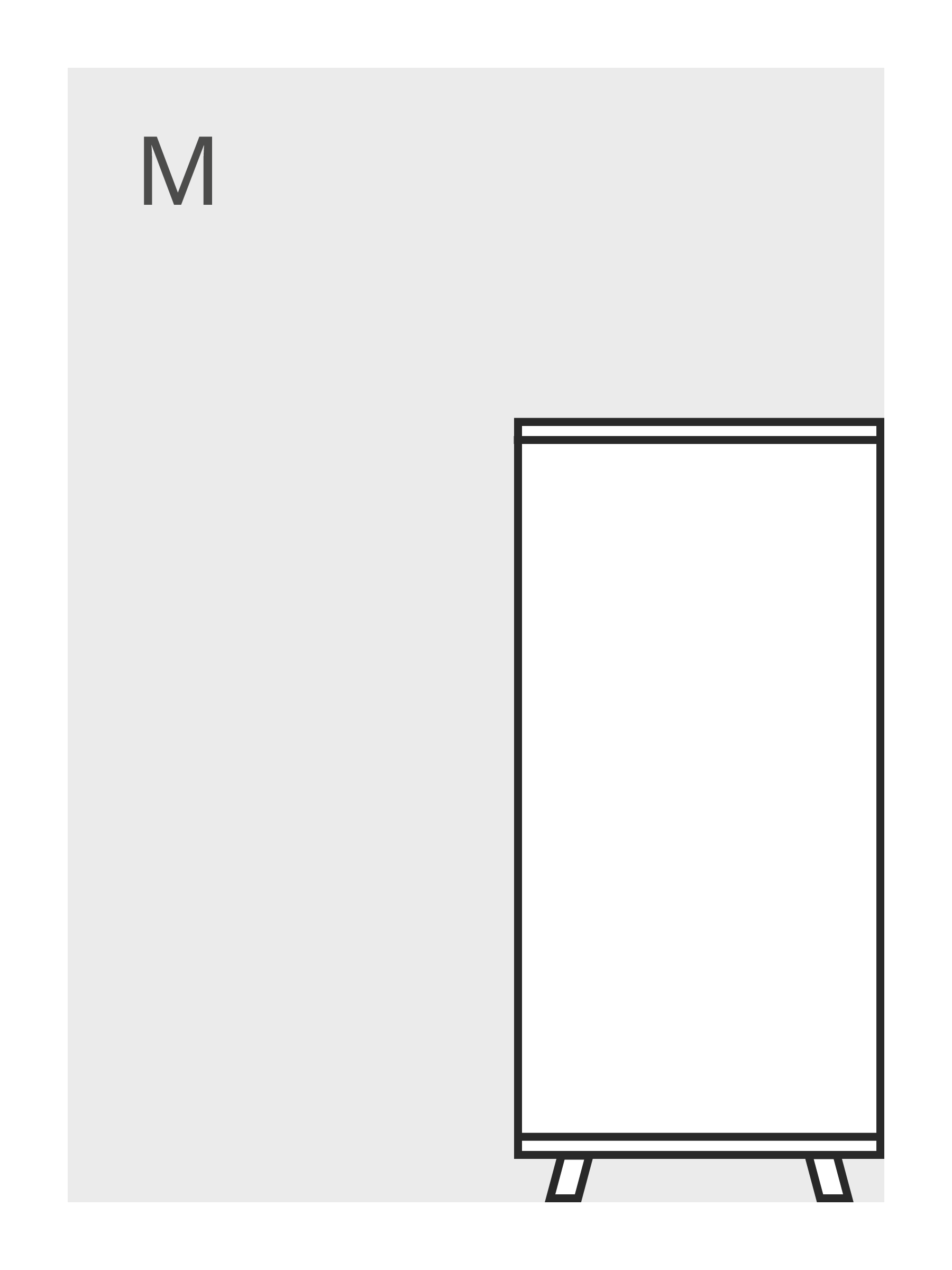 Roll-up banner medium (100 x 200 cm)