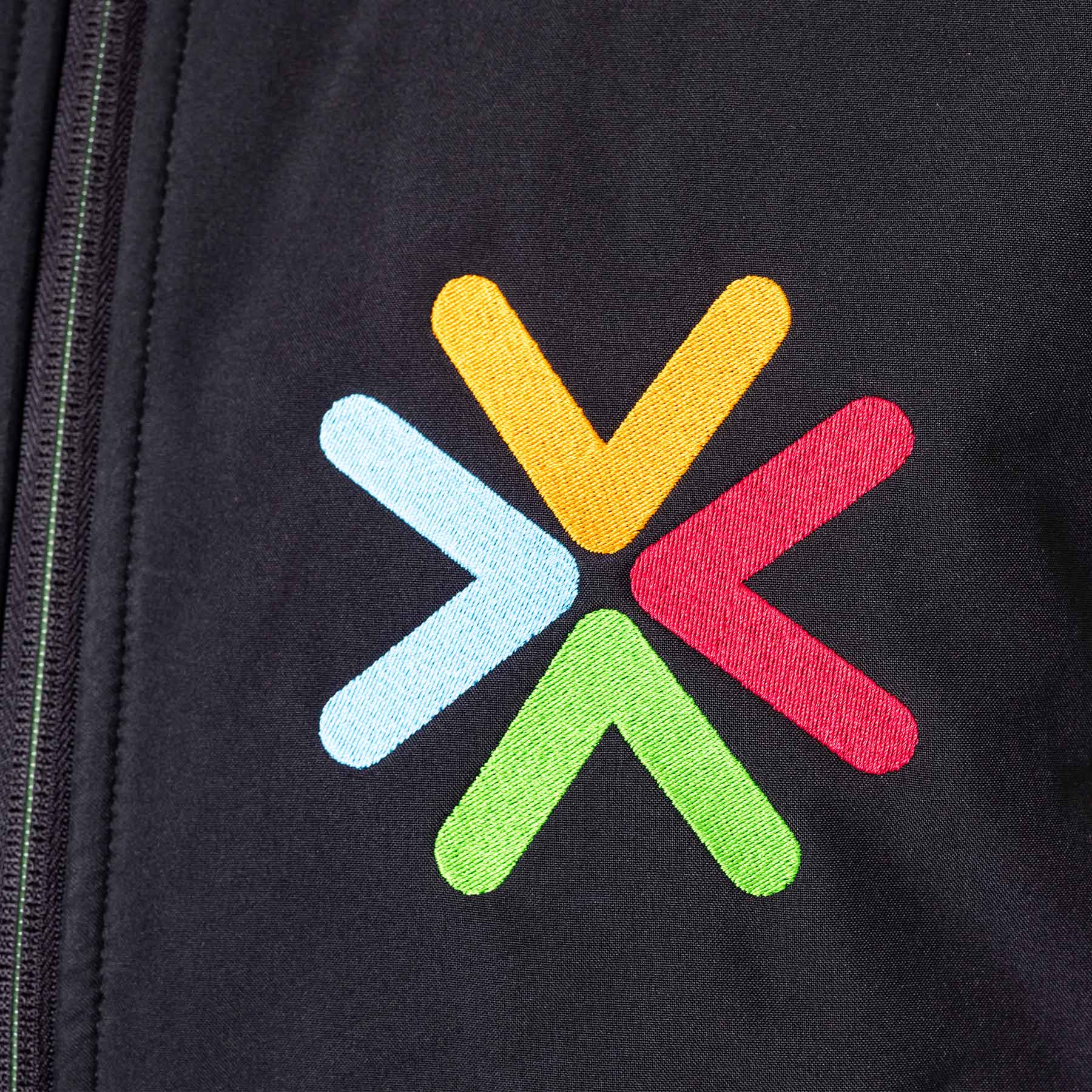 Gallery-werkjas Softshell bicolor-Borduren