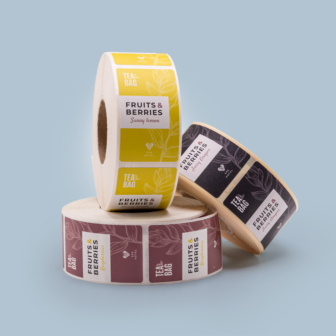 Stickers op rol bedrukken & bestellen | Printdeal.be