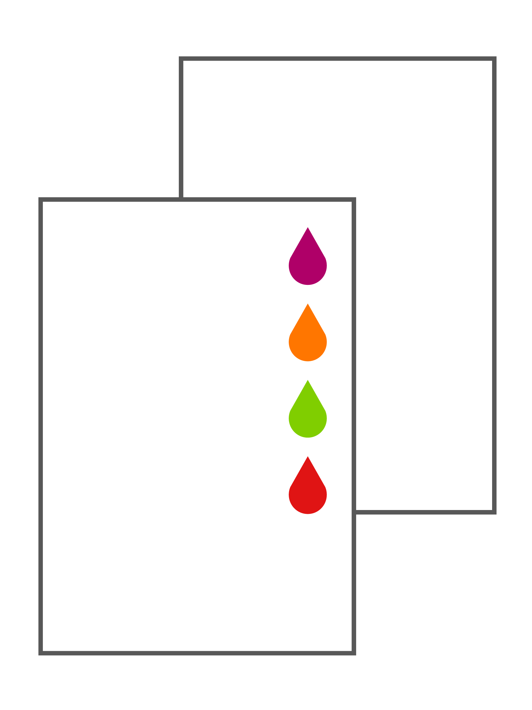 4/0 (Enkelzijdig 4 PMS-kleuren)