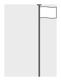 Gevelvlag (100 x 70 cm)