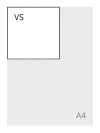 Vierkant S (135 X 135 mm)