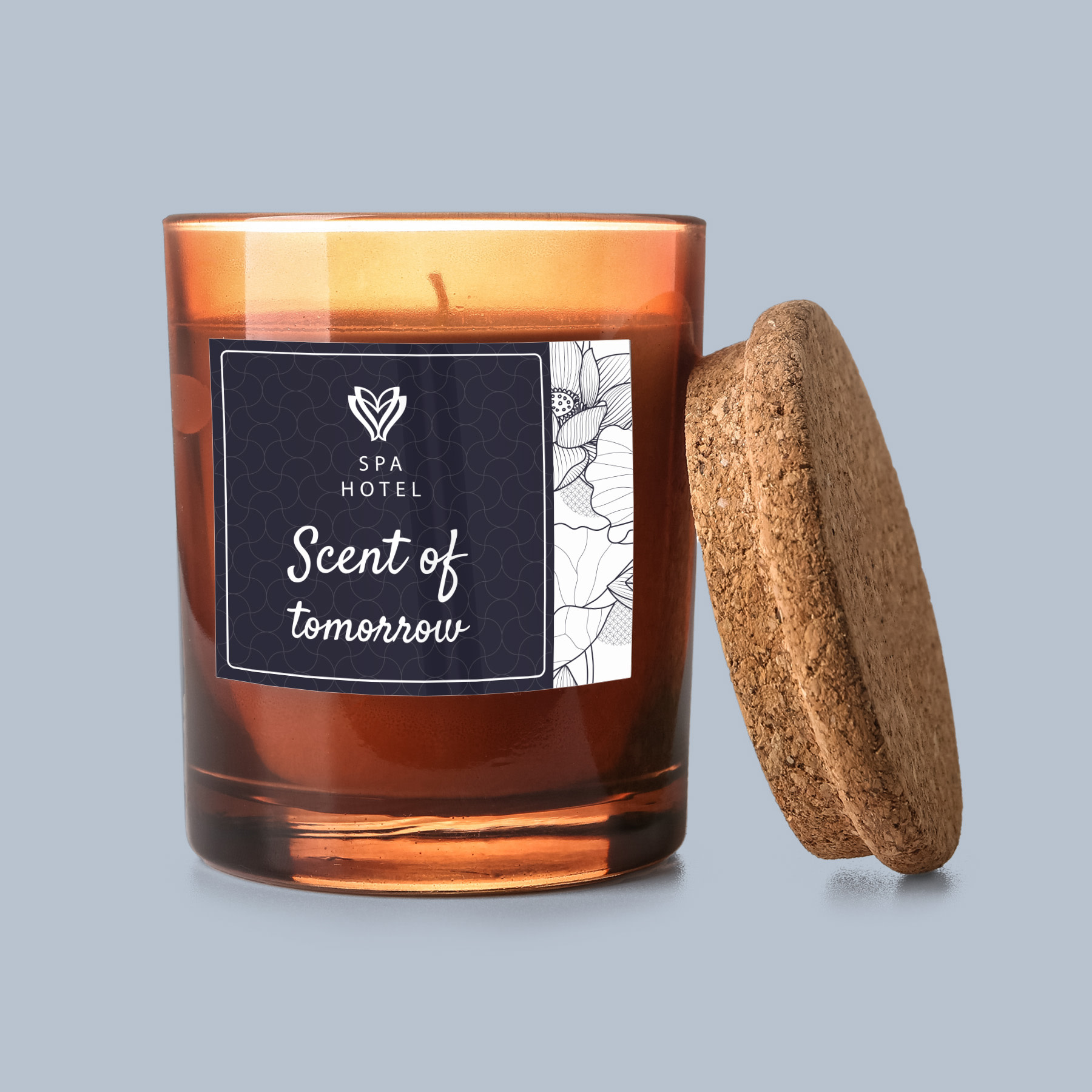 Verpakkingssticker Spa Hotel