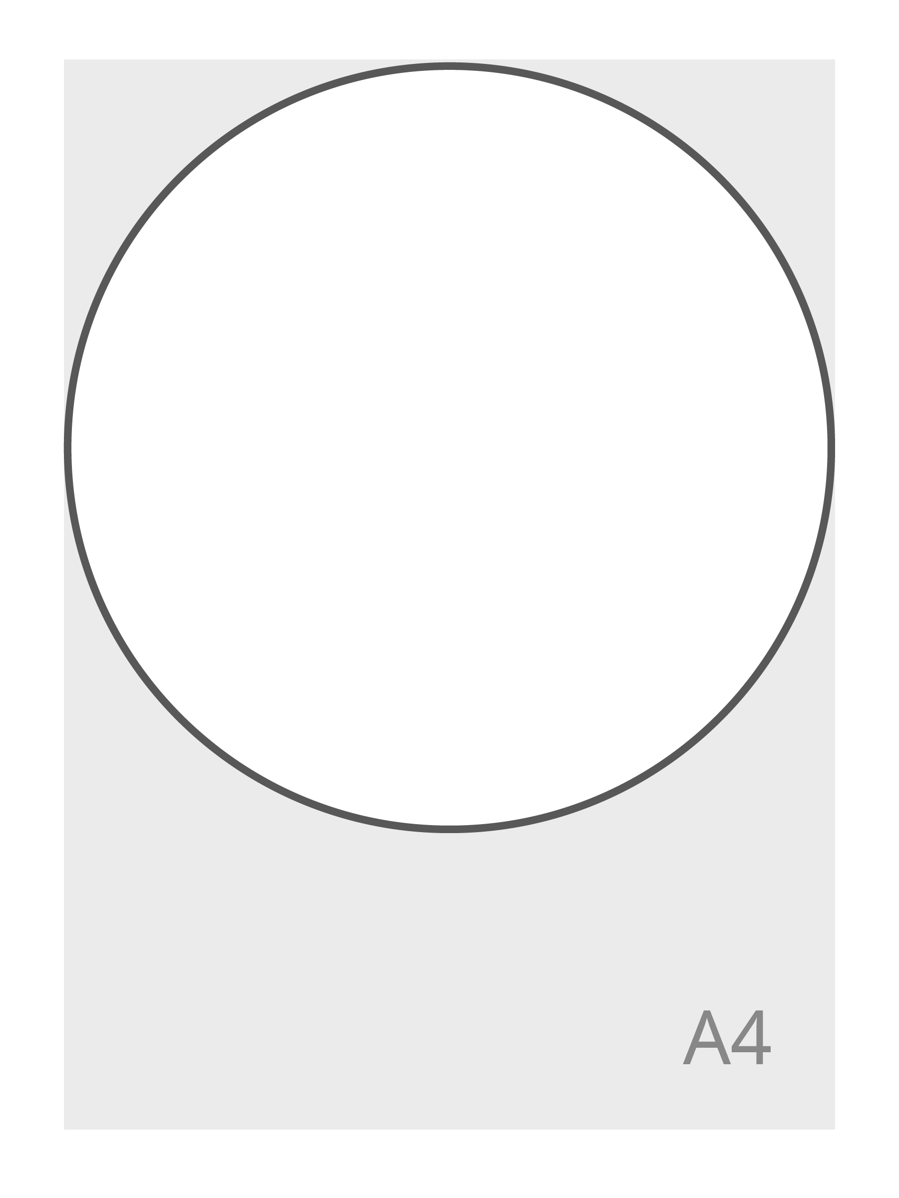 Rond 210 mm